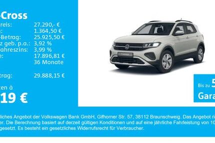 VW T-Cross 5.400 km 26.990 &euro; Gersthofen 86368