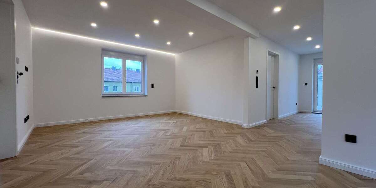 Etagenwohnung Augsburg Bergheim - 3 Zimmer, 71 m&sup2;, 399.900&euro; | Angebot:25051172