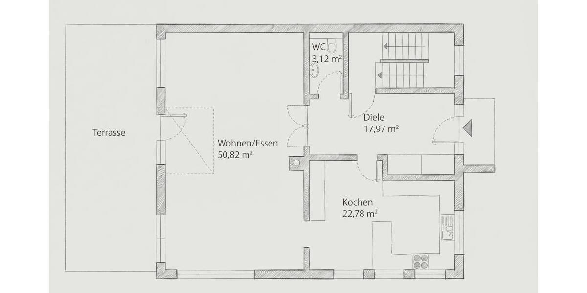 Einfamilienhaus Augsburg / Hammerschmiede Hammerschmiede - 3 Zimmer, 277 m&sup2;, 1.890.000&euro; | Angebot:26694609