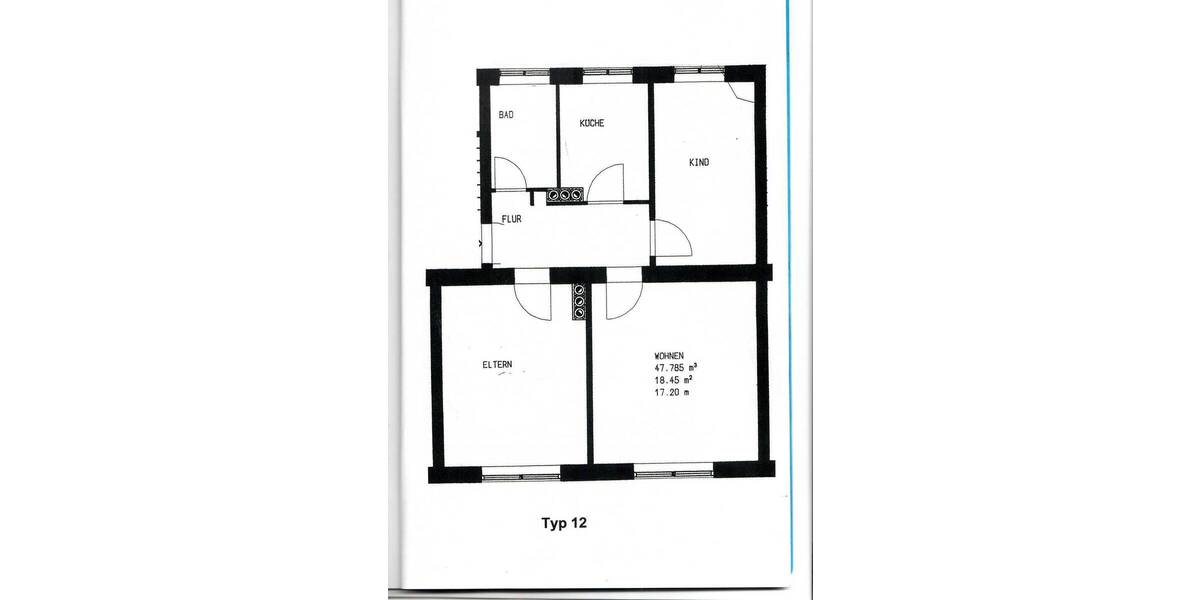 Etagenwohnung Augsburg Innenstadt - 3 Zimmer, 63 m&sup2;, 330.000&euro; | Angebot:26703133