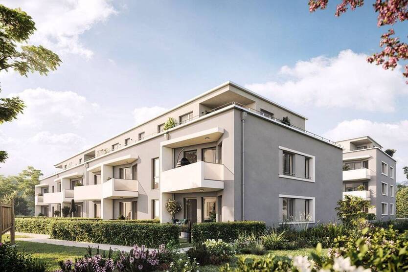 NEUBAU Whg. 23 Augsburg Hochzoll 2-Zimmer-GartenWohnung im EG