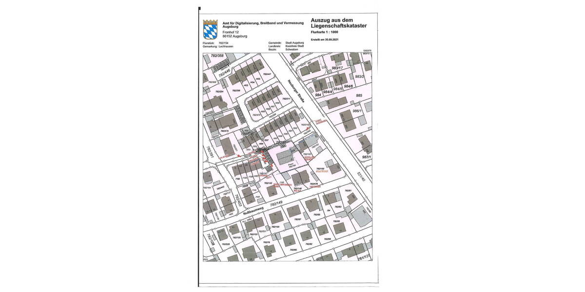 Grundstück Augsburg / Hammerschmiede Hammerschmiede - 699.000&euro; | Angebot:25733470