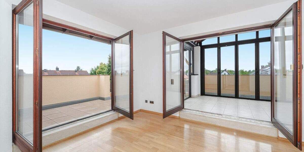 Freiraum nach oben: 4-Zimmer-Wohnung mit Dachterrasse & 3 private Dachräume für Platz zum Entfalten 4 zimmer