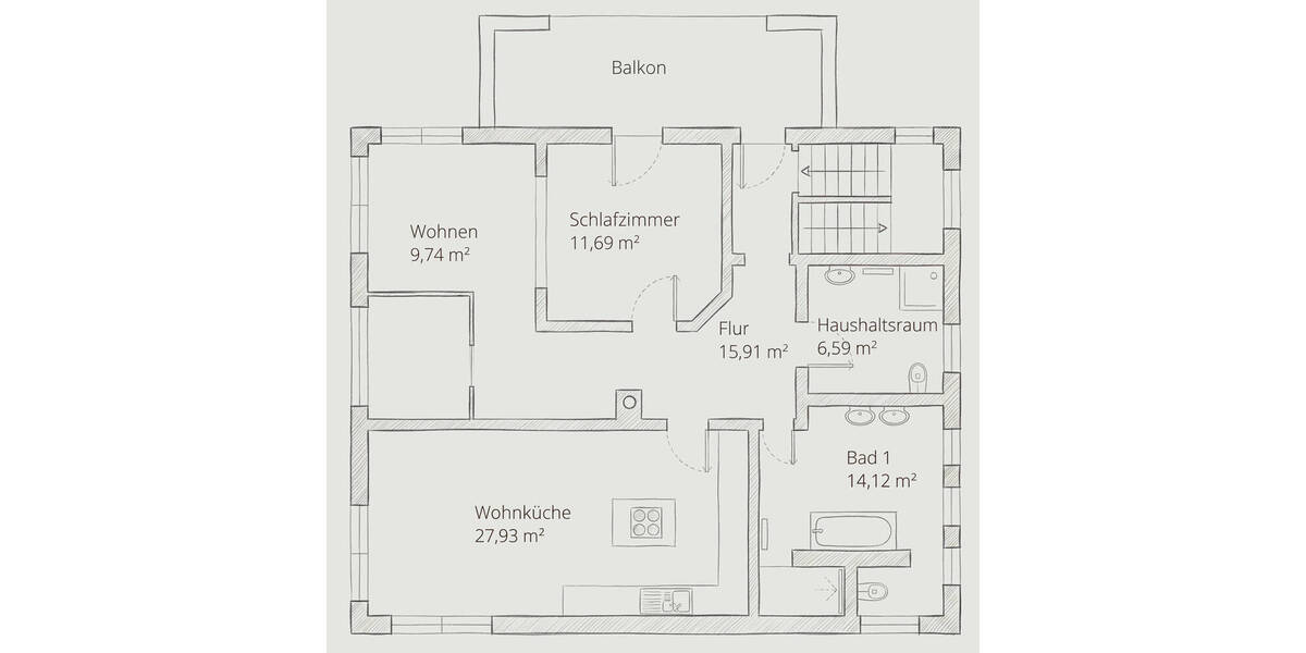 Einfamilienhaus Augsburg / Hammerschmiede Hammerschmiede - 3 Zimmer, 277 m&sup2;, 1.890.000&euro; | Angebot:26694609