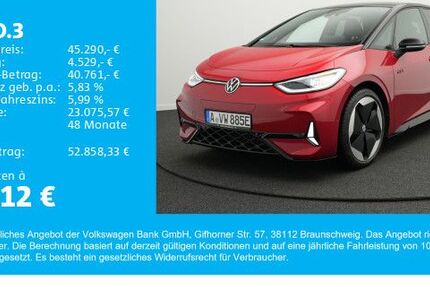 VW ID.3 15.000 km 45.290 &euro; Gersthofen 86368