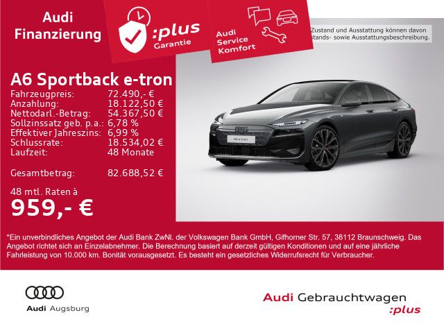 Audi A6 e-tron 10.200 km 72.490 € Gersthofen 86368