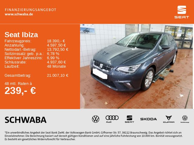Seat Ibiza 14.000 km 18.390 € Gersthofen 86368
