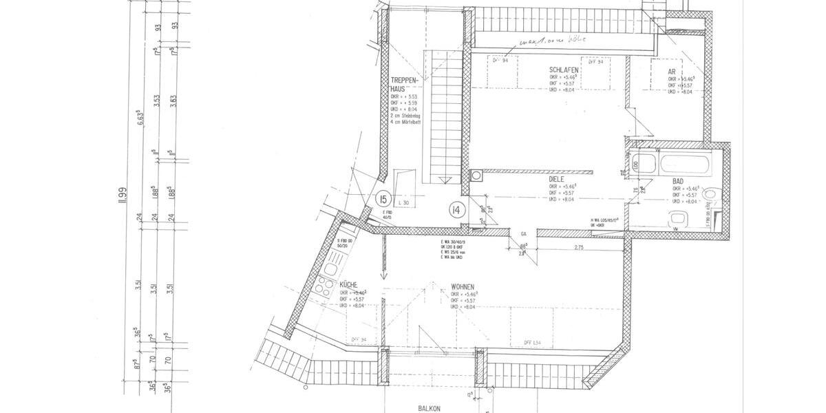 Dachgeschoßwohnung Aichach - 2.5 Zimmer, 67 m&sup2;, 320.000&euro; | Angebot:26762647