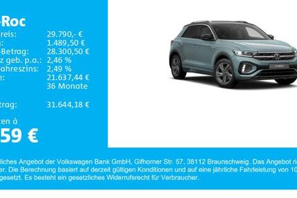 VW T-Roc 13.600 km 29.790 &euro; Gersthofen 86368