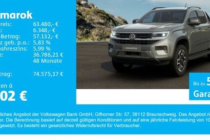 VW Amarok 4.444 km 63.480 € Gersthofen 86368