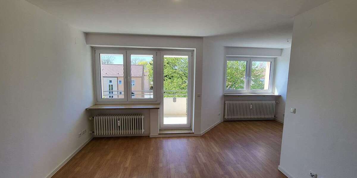 Etagenwohnung Augsburg Oberhausen - 2 Zimmer, 53 m&sup2;, 737&euro; | Angebot:26442468