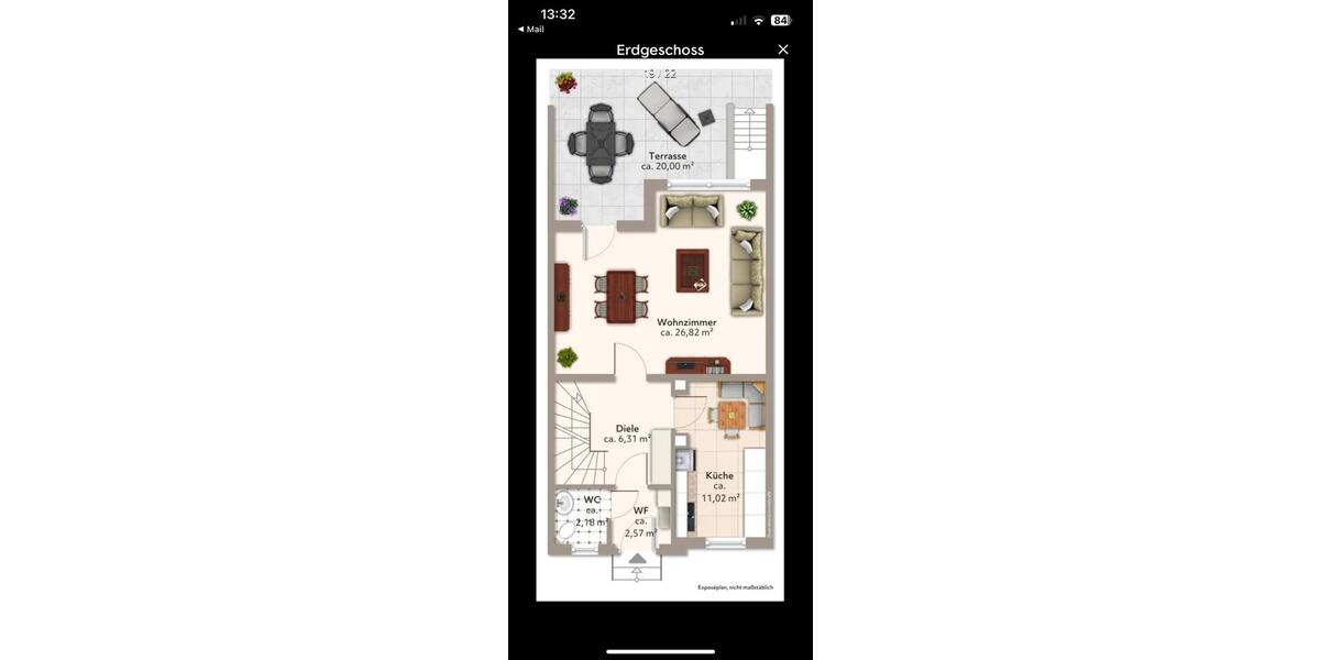 Reihenhaus Augsburg Haunstetten-Siebenbrunn - 5 Zimmer, 115 m&sup2;, 515.000&euro; | Angebot:26532371
