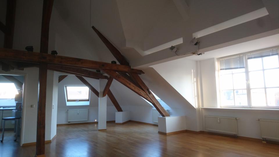 Dachgeschoßwohnung Augsburg Innenstadt - 3 Zimmer, 485.000&euro; | Angebot:22082476