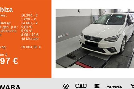 Seat Ibiza 58.200 km 16.290 € Gersthofen 86368