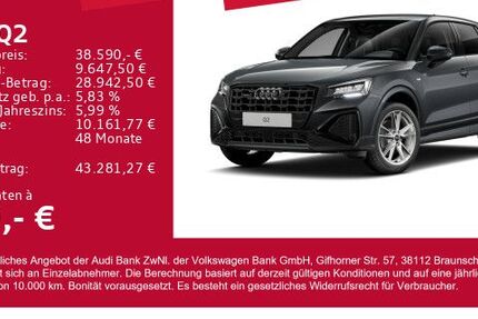 Audi Q2 29.200 km 37.990 &euro; Gersthofen 86368