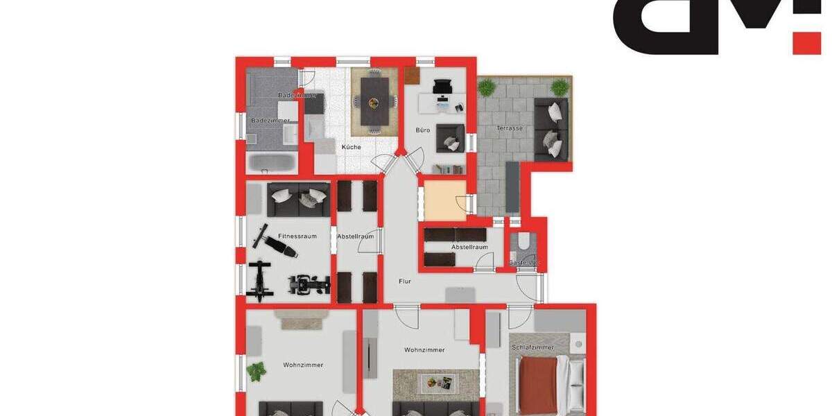 Etagenwohnung Augsburg Innenstadt - 4 Zimmer, 122 m&sup2;, 475.000&euro; | Angebot:25797444