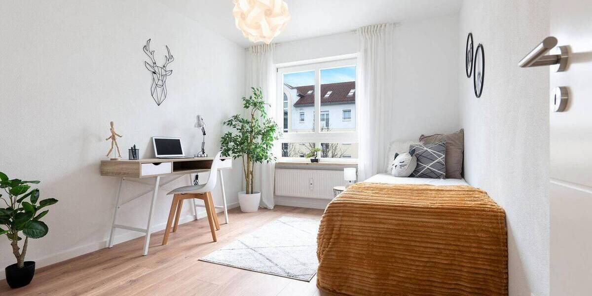 Etagenwohnung Gersthofen - 3 Zimmer, 70 m&sup2;, 333.000&euro; | Angebot:26155659