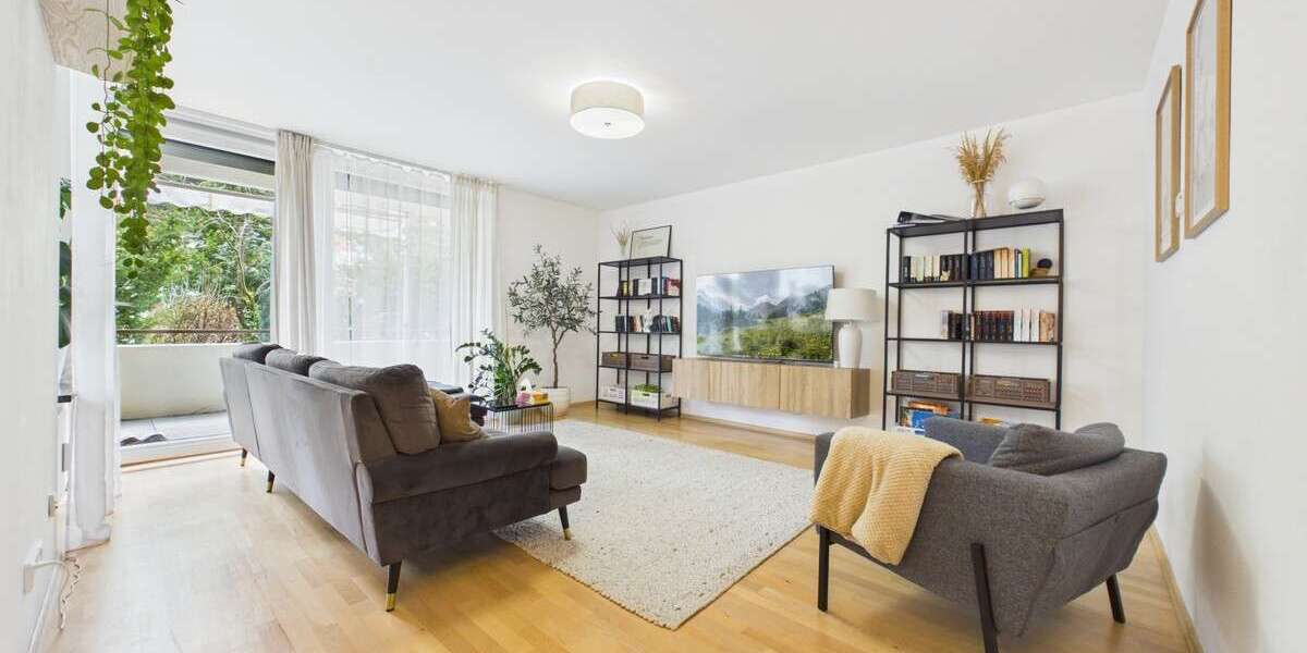 Etagenwohnung Augsburg Haunstetten-Siebenbrunn - 3 Zimmer, 103 m&sup2;, 455.000&euro; | Angebot:25626395