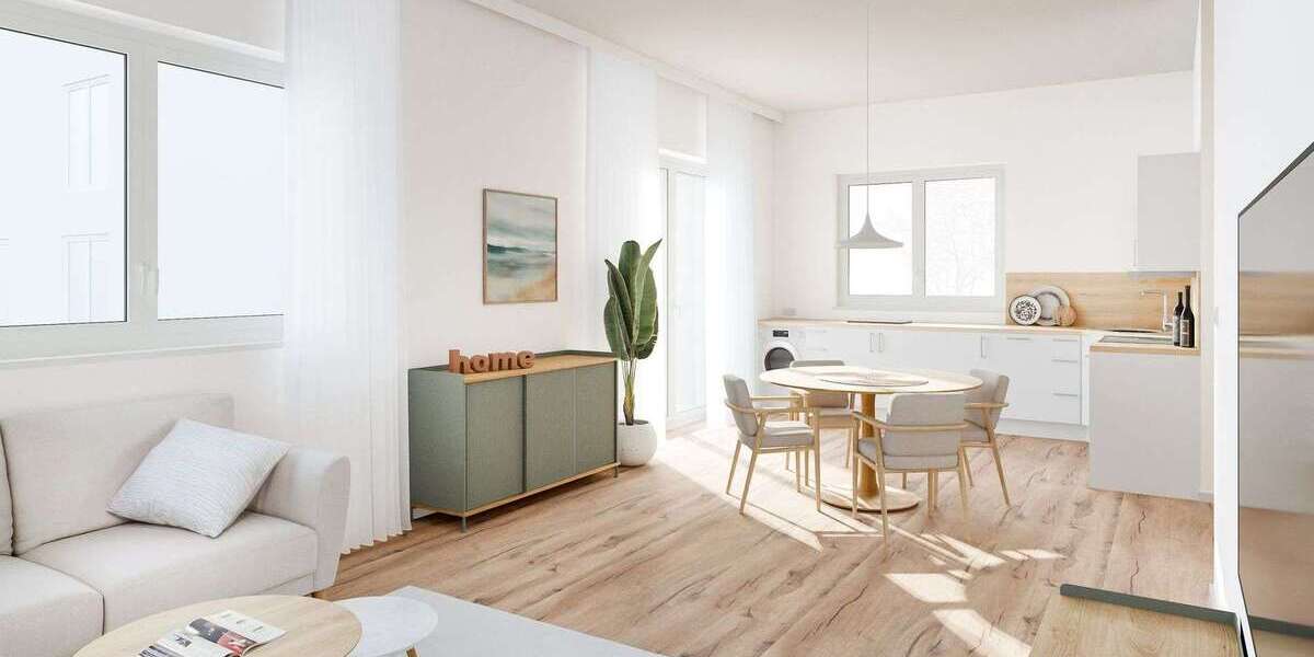 Etagenwohnung Augsburg Oberhausen - 2 Zimmer, 55 m&sup2;, 980&euro; | Angebot:27357735