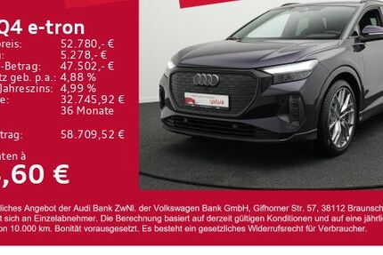 Audi Q4 e-tron 7.500 km 51.980 &euro; Gersthofen 86368