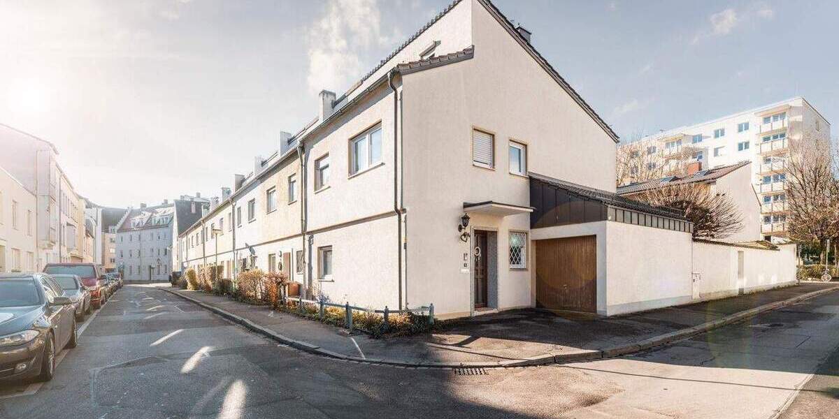 Reihenendhaus Augsburg Innenstadt - 4 Zimmer, 102 m&sup2;, 520.000&euro; | Angebot:25614747