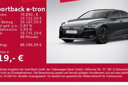 Audi A6 e-tron 4.265 km 78.890 &euro; Gersthofen 86368