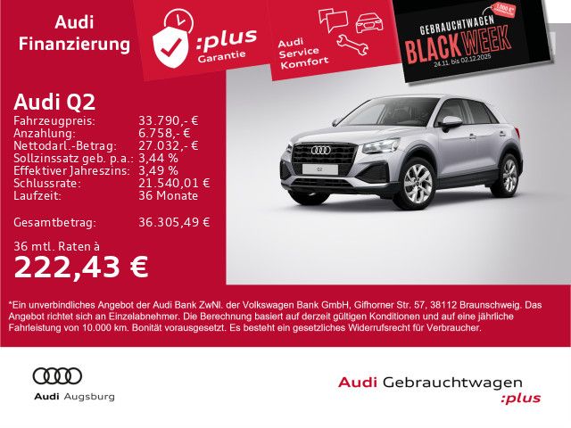 Audi Q2 8.100 km 33.790 € Gersthofen 86368