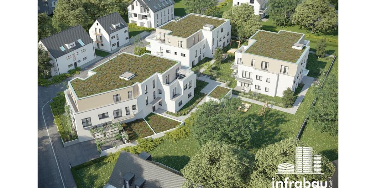 Traumhafte 2-ZKB in Leitershofen mit großer überdachter Loggia! Neubau! 2 zimmer