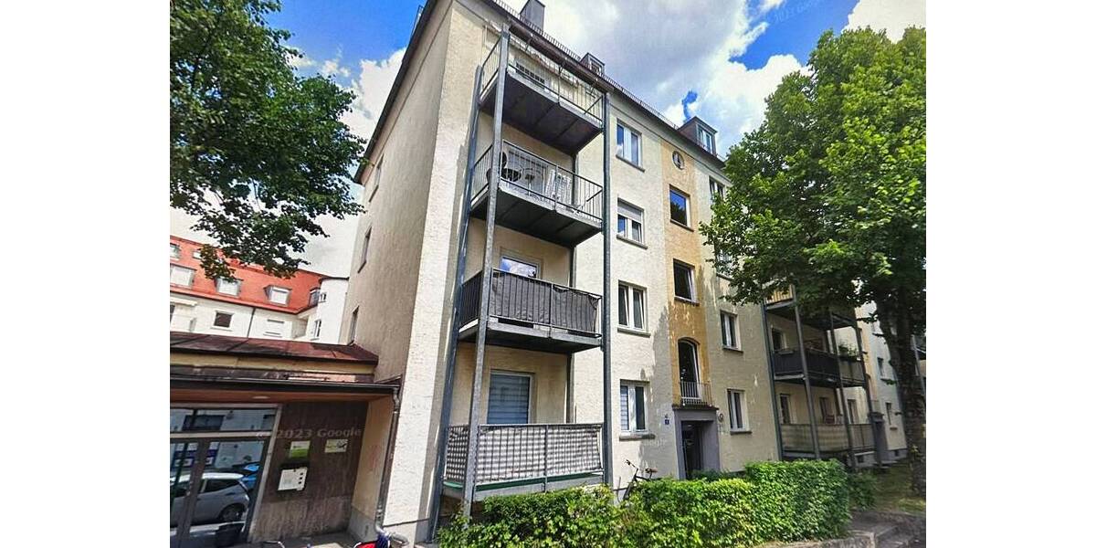 Etagenwohnung Augsburg Innenstadt - 2 Zimmer, 58 m&sup2;, 249.000&euro; | Angebot:25800976