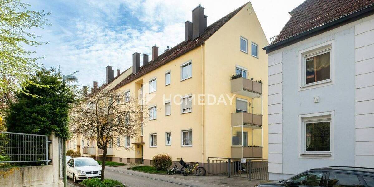 Etagenwohnung Augsburg Pfersee - 2 Zimmer, 58 m&sup2;, 360.000&euro; | Angebot:26290238