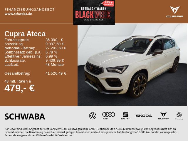 Cupra Ateca 18.808 km 36.390 € Gersthofen 86368