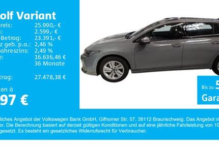 VW Golf 6.500 km 25.990 € Gersthofen 86368