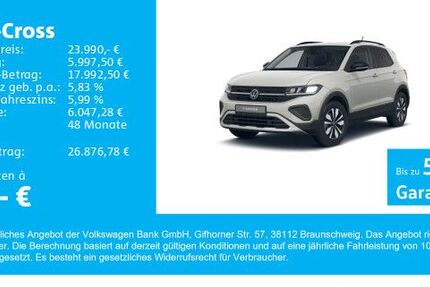 VW T-Cross 6.700 km 23.990 &euro; Gersthofen 86368