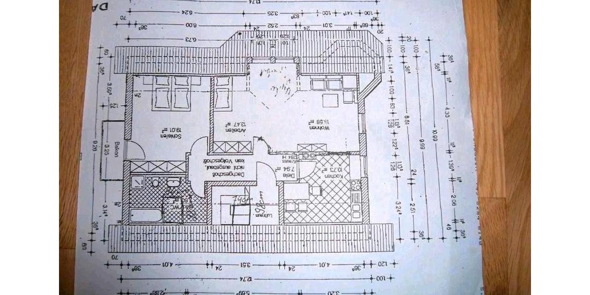 Dachgeschoßwohnung Oberottmarshausen - 2 Zimmer, 80 m&sup2;, 960&euro; | Angebot:26580889