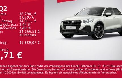 Audi Q2 7.895 km 38.790 &euro; Gersthofen 86368