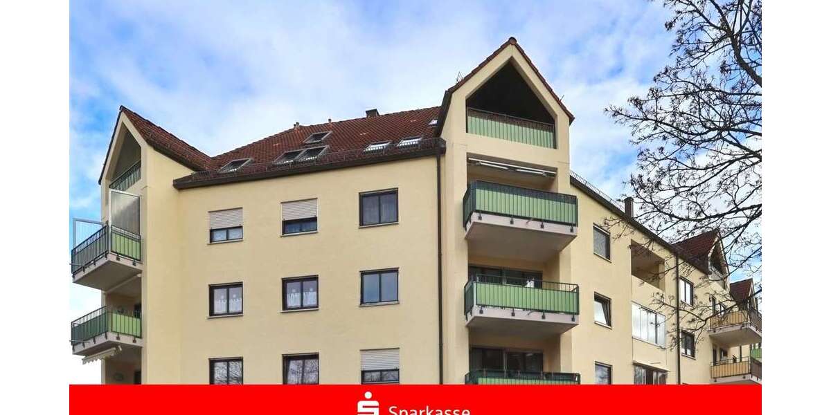 Etagenwohnung Augsburg Antonsviertel - 2 Zimmer, 61 m&sup2;, 269.000&euro; | Angebot:25237266