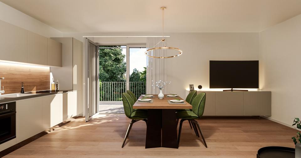 Erstbezug: Komfortables Wohnen – helle 1,5-Zimmer-Wohnung mit ablösefreier EBK im Betreuten Wohnen! 1 zimmer