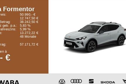 Cupra Formentor 1.503 km 50.990 &euro; Gersthofen 86368