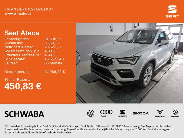 Seat Ateca 23.500 km 31.690 &euro; Gersthofen 86368