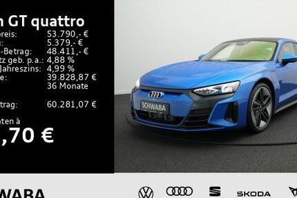 Audi e-tron GT 52.440 km 53.790 &euro; Gersthofen 86368