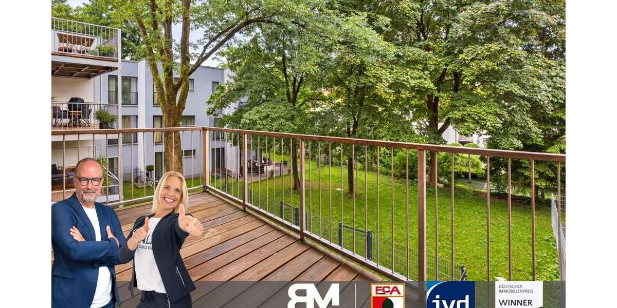 Etagenwohnung Augsburg Innenstadt - 3 Zimmer, 72 m&sup2;, 356.400&euro; | Angebot:25428177