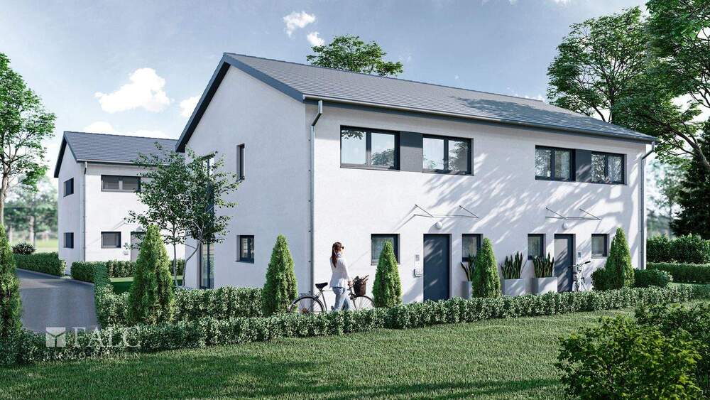 Doppelhaushälfte Fischach OT Wollmetshofen Wollmetshofen - 4 Zimmer, 116 m&sup2;, 476.900&euro; | Angebot:25698596