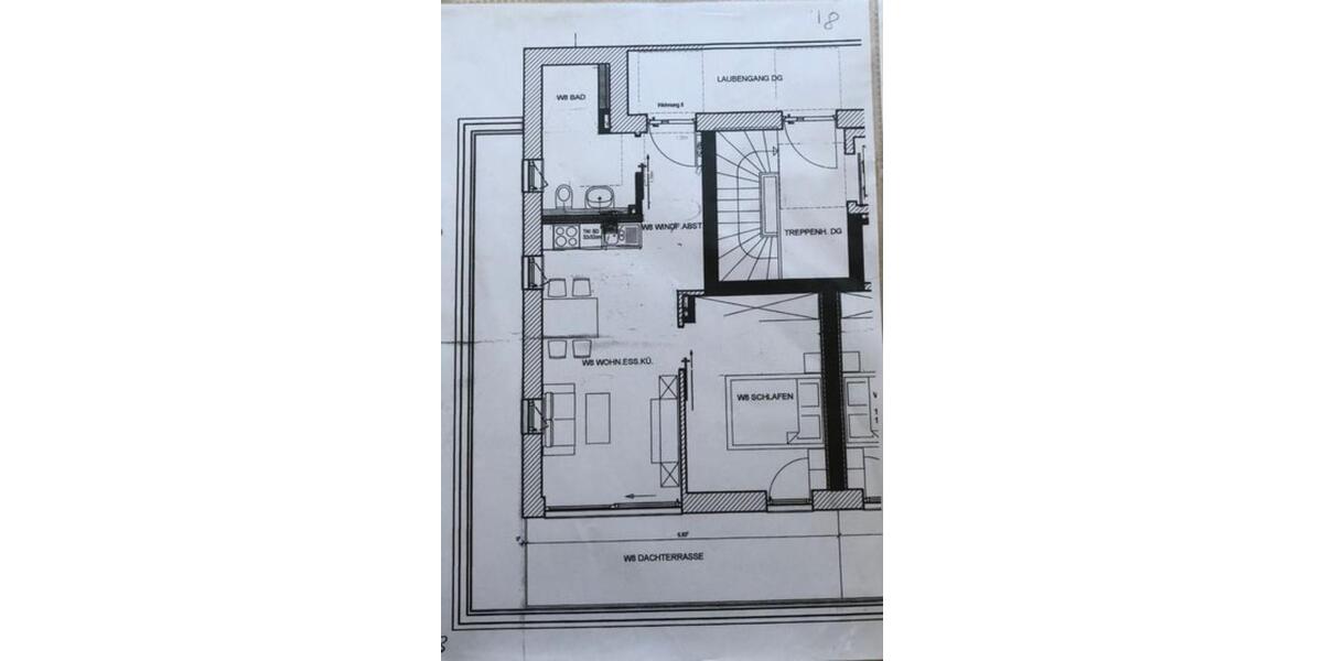 Dachgeschoßwohnung Odelzhausen - 2 Zimmer, 60 m&sup2;, 1.235&euro; | Angebot:25613973