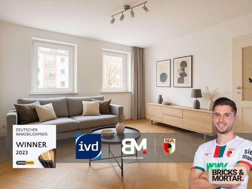 Wohnung zum Kaufen in Augsburg 139.500 € 53 m²