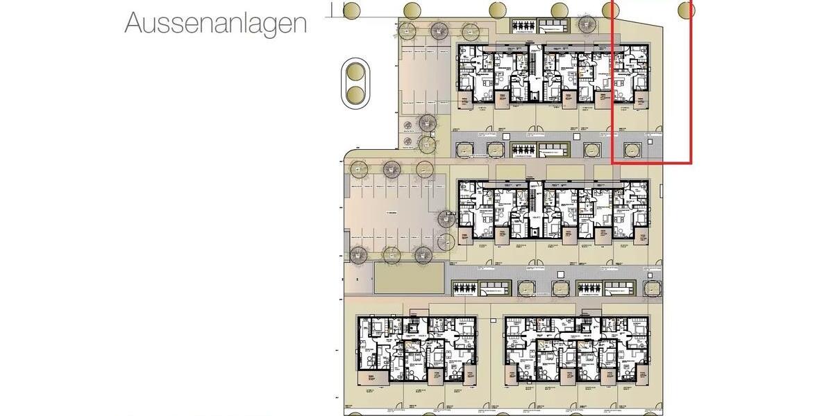 Terrassenwohnung Langweid am Lech - 3 Zimmer, 71 m&sup2;, 1.100&euro; | Angebot:26604790