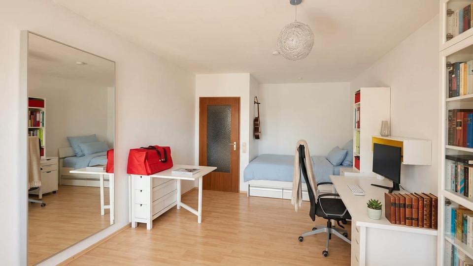 Etagenwohnung Augsburg Antonsviertel - 1 Zimmer, 35 m&sup2;, 149.000&euro; | Angebot:26421665