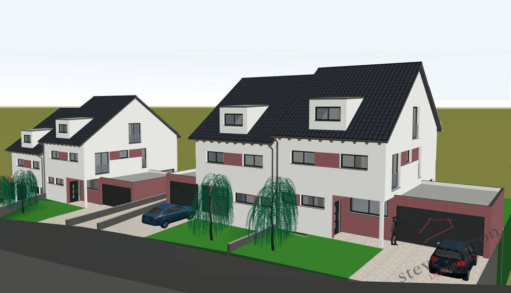 Doppelhaushälfte Aystetten - 6 Zimmer, 180 m&sup2;, 850.000&euro; | Angebot:26683233