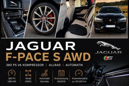 Jaguar F-Pace 90.000 km 39.500 &euro; Baar 86674