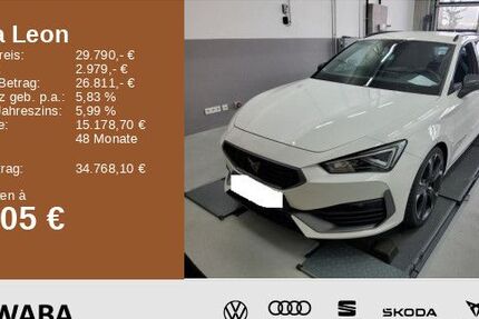 Cupra Leon 61.800 km 29.790 € Gersthofen 86368