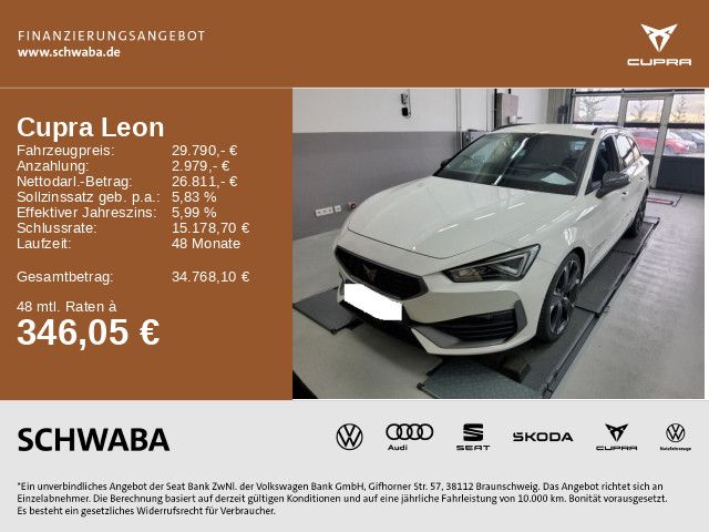 Cupra Leon 61.800 km 29.790 € Gersthofen 86368
